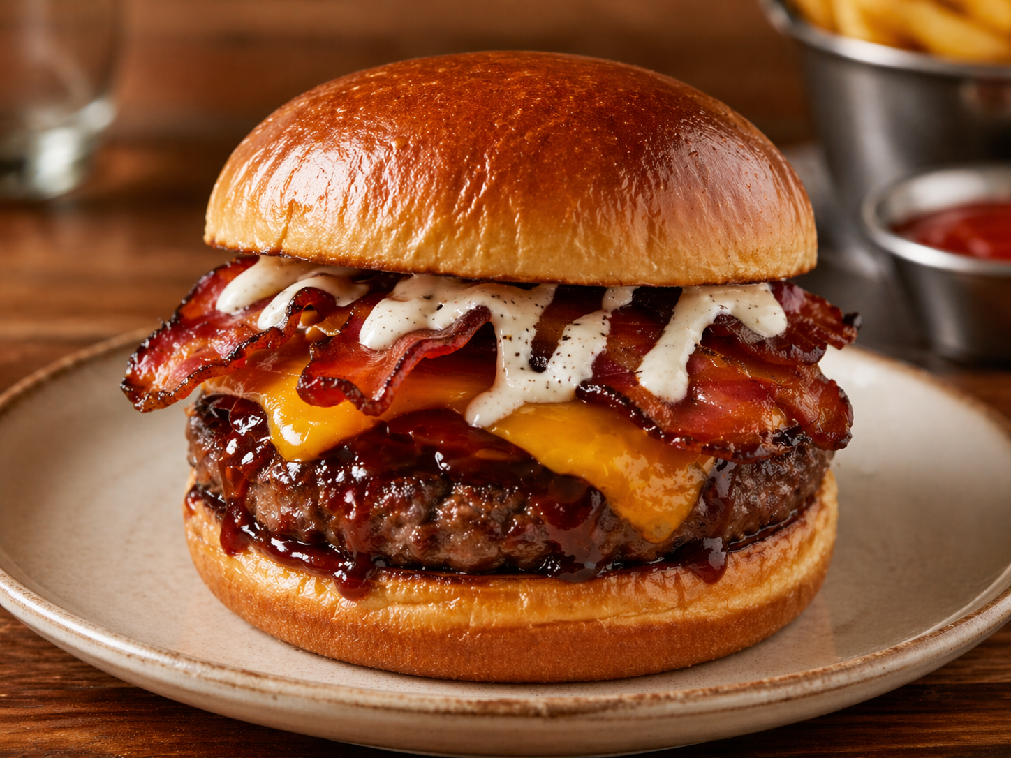 BBQ Ranch Burger