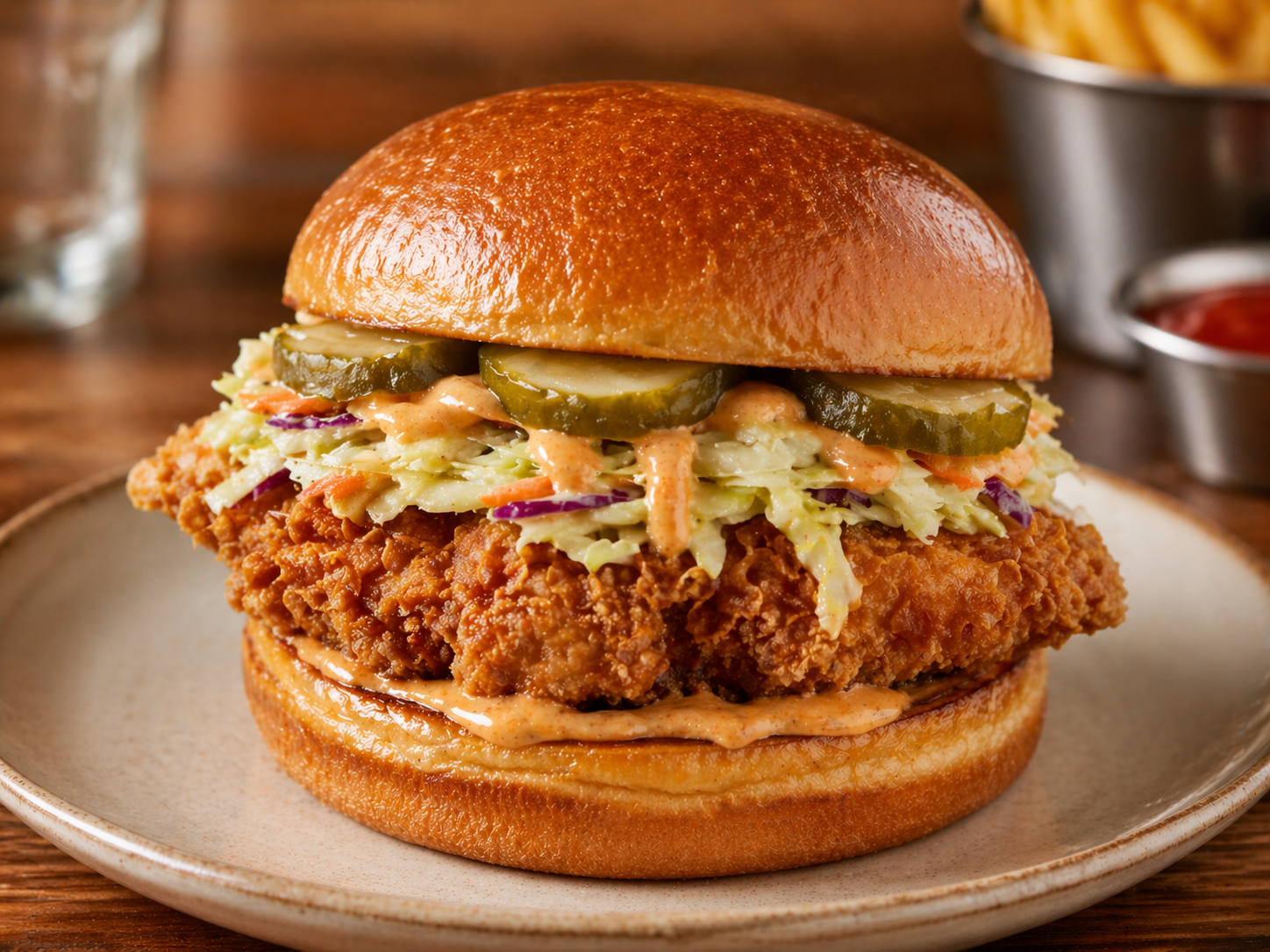 Crispy Chicken Burger