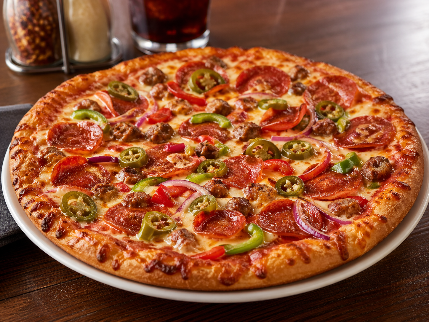 Spicy Supreme Pizza