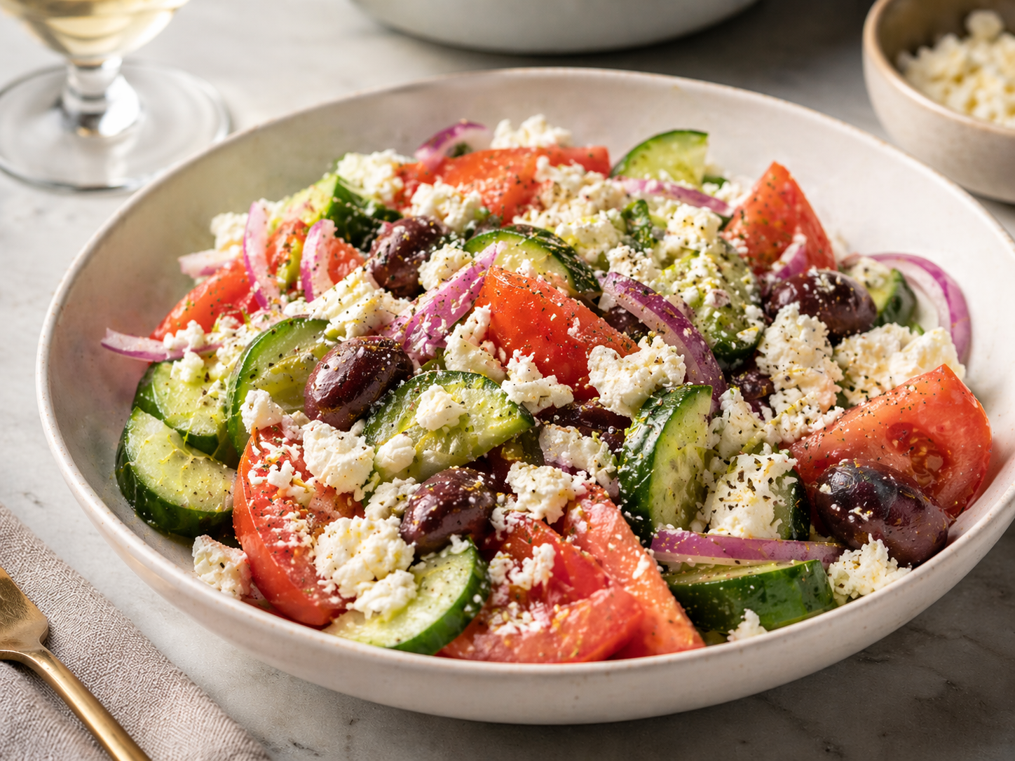 Greek Street Salad