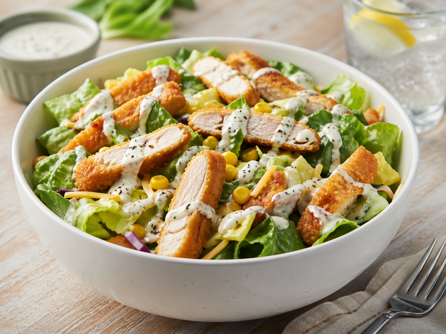 Crispy Chicken Salad