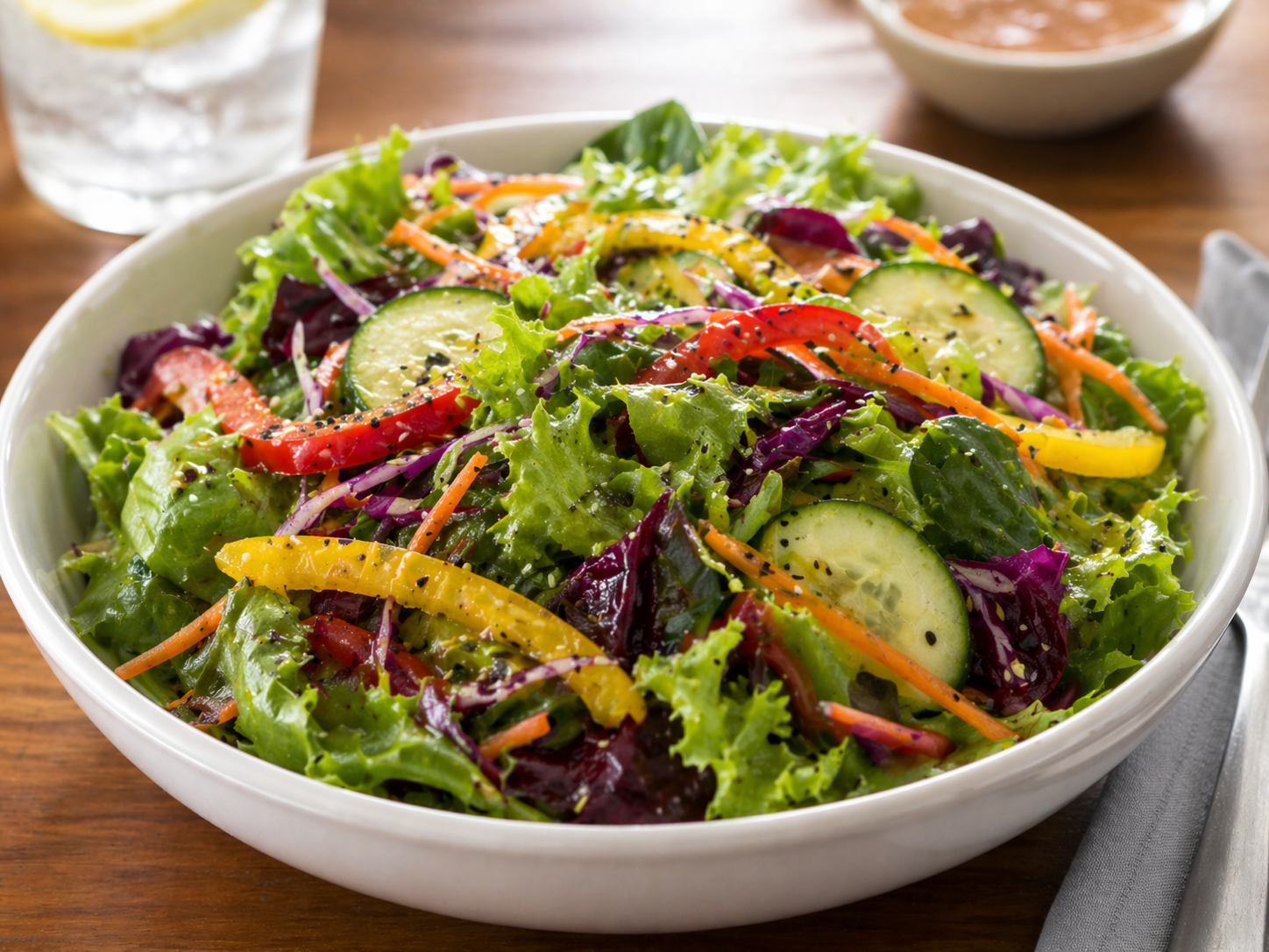 Rainbow Veg Salad