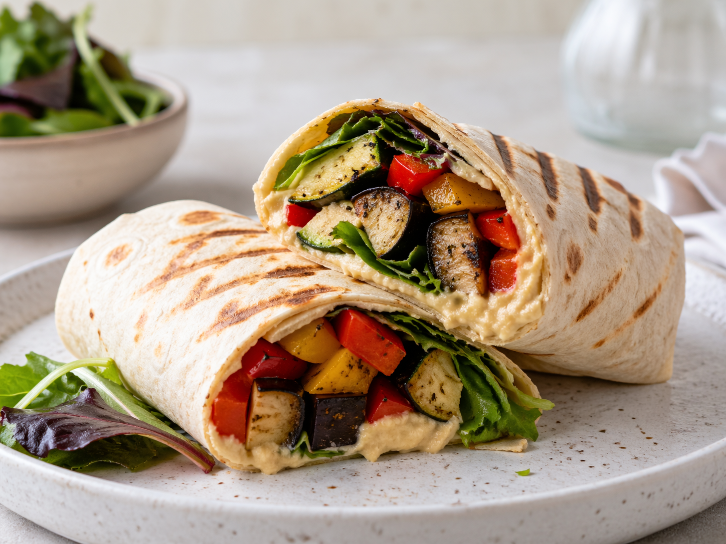 Roasted Veg Wrap